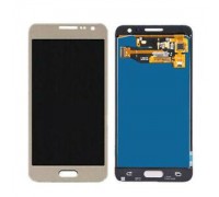 Дисплей Samsung A300H Galaxy A3 2015/A300F тачскрин сенсор золотистый Champagne Gold OLED копия хорошего качества