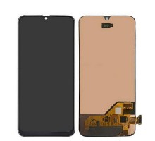 Дисплей Samsung A3050 Galaxy A40s тачскрин сенсор черный OLED копия хорошего качества