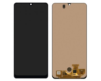 Дисплей Samsung A315F Galaxy A31 тачскрин сенсор черный TFT копия (In-Cell) без функции отпечатка пальца