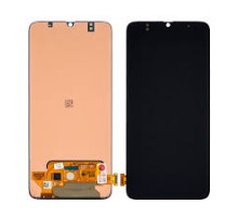 Дисплей Samsung A705F Galaxy A70 2019 тачскрин сенсор черный TFT копия (In-Cell) без функции отпечатка пальца