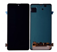 Дисплей Samsung A715F Galaxy A71 тачскрин сенсор черный OLED копия хорошего качества