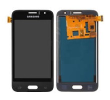 Дисплей Samsung J120H Galaxy J1 2016/J120F тачскрин сенсор черный Amoled оригинал сервисная упаковка #GH97-18224C