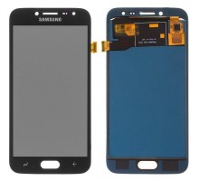 Дисплей Samsung J250F Galaxy J2 2018/J250F Galaxy J2 Pro 2018 тачскрин сенсор черный Amoled оригинал сервисная упаковка #GH97-21339A