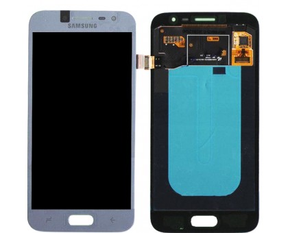 Дисплей Samsung J250F Galaxy J2 2018/J250F Galaxy J2 Pro 2018 тачскрин сенсор голубой Amoled оригинал переклеено стекло