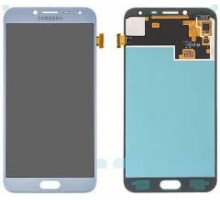 Дисплей Samsung J400F Galaxy J4 2018 тачскрин сенсор голубой Lavenda OLED копия хорошего качества