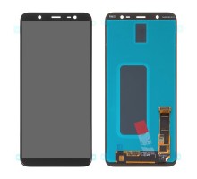 Дисплей Samsung J810F Galaxy J8 2018/J800F/Galaxy On8 2018 тачскрин сенсор черный Amoled оригинал сервисная упаковка #GH97-22145A