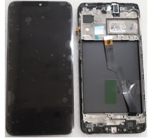 Дисплей Samsung M105F Galaxy M10 тачскрин сенсор черный в рамке копия хорошего качества