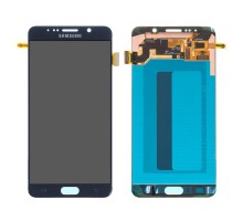 Дисплей Samsung N920C Galaxy Note 5/N920F/N9200 тачскрин сенсор синий Black Sapphire TFT копия