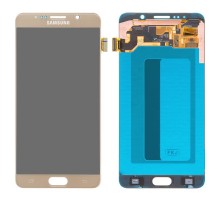 Дисплей Samsung N920C Galaxy Note 5/N920F/N9200 тачскрин сенсор золотистый Gold Platinum TFT копия