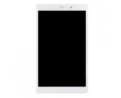 Дисплей Samsung T295 Galaxy Tab A 8.0 2019 версия LTE тачскрин сенсор белый в рамке оригинал