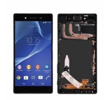 Дисплей Samsung T295 Galaxy Tab A 8.0 2019 версия LTE тачскрин сенсор черный в рамке оригинал