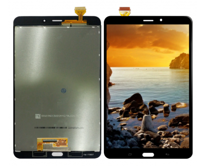 Дисплей Samsung T385 Galaxy Tab A 8.0 2017 версия LTE тачскрин сенсор черный оригинал