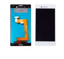 Дисплей Sony E2303 Xperia M4 Aqua/E2306 тачскрин сенсор белый в рамке оригинал