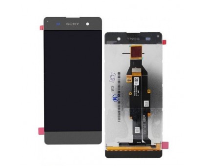 Дисплей Sony F3111 Xperia XA/F3112/F3113/F3115/F3116 тачскрин сенсор серый Graphite Black в рамке оригинал