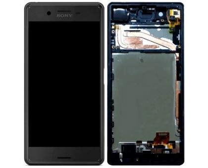 Дисплей Sony F5121 Xperia X/F5122 тачскрин сенсор серый в рамке оригинал