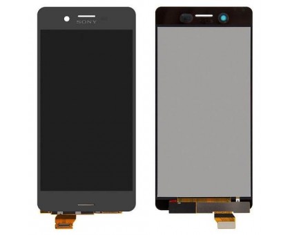 Дисплей Sony F8131 Xperia X Performance/F8132 тачскрин сенсор серый Graphite Black в рамке оригинал