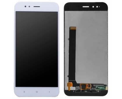 Дисплей Xiaomi Mi A1/Mi 5X тачскрин сенсор белый оригинал