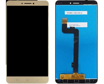 Дисплей Xiaomi Mi Max 2 тачскрин сенсор золотистый