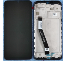 Дисплей Xiaomi Redmi 9/Redmi 9 Prime/Poco M2 тачскрин сенсор черный в рамке
