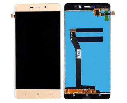 Дисплей Xiaomi Redmi Pro тачскрин сенсор золотистый в рамке Amoled оригинал