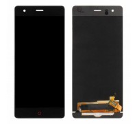 Дисплей ZTE Z17 Nubia NX563J тачскрин сенсор черный оригинал