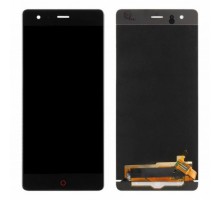 Дисплей ZTE Z17 Nubia NX563J тачскрин сенсор черный оригинал