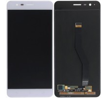 Дисплей Asus ZenFone 3 Zoom ZE553KL тачскрин сенсор белый OLED копия хорошего качества