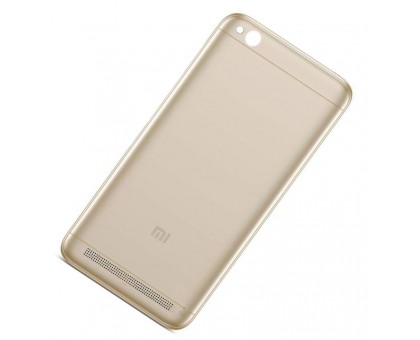 Задняя крышка Xiaomi Redmi 5A/MCT3B/MCG3B золотистая на 2 Sim-карты