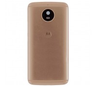 Задняя крышка Motorola XT1794 Moto G5S/XT1792/TX1799-2 золотистая оригинал + стекло камеры
