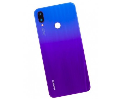 Задняя крышка Huawei P Smart Plus INE-LX1/Nova 3i синяя фиолетовая Iris Purple