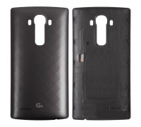 Задняя крышка LG H810 G4/H811/H812/H815/H818/F500/LS991/VS986 серая Metallic Gray оригинал