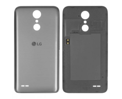 Задняя крышка LG M250 K10 (2017)/X400 K10 (2017) серая