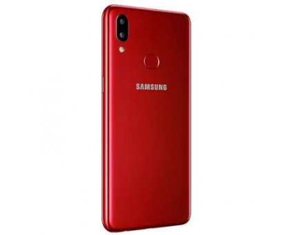 Задняя крышка Samsung A107F Galaxy A10s 2019 красная оригинал + стекло камеры