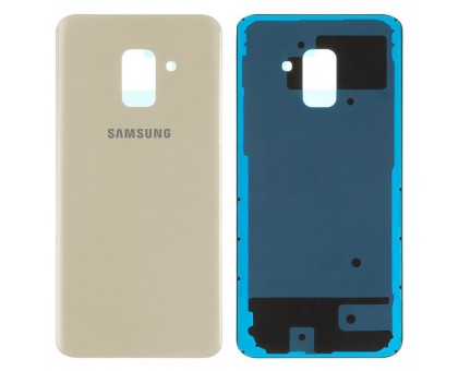 Задняя крышка Samsung A530F Galaxy A8 (2018) золотистая оригинал