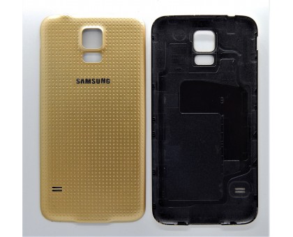 Задняя крышка Samsung G900H Galaxy S5/i9600 золотистая Copper Gold