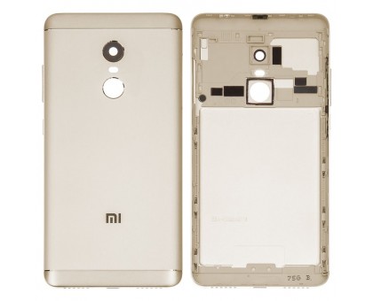 Задняя крышка Xiaomi Redmi Note 4 MediaTek золотистая оригинал