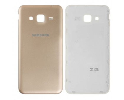 Задняя крышка Samsung J320H/DS Galaxy J3 (2016) золотистая