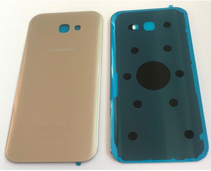 Задняя крышка Samsung A720F Galaxy A7 (2017) золотистая Gold Sand оригинал