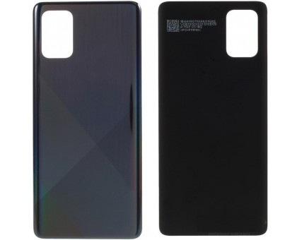 Задняя крышка Samsung A715F Galaxy A71 черная оригинал