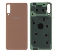 Задняя крышка Samsung A750F Galaxy A7 (2018) золотистая оригинал