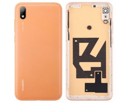 Задняя крышка Huawei Y6 2019 (MRD-LX1) коричневая оригинал
