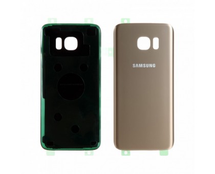Задняя крышка Samsung G935 Galaxy S7 Edge золотистая