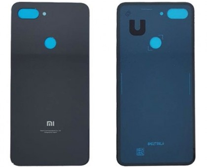 Задняя крышка Xiaomi Mi8 Lite/Mi8X черная оригинал