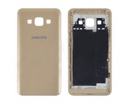 Задняя крышка Samsung A300H Galaxy A3 (2015)/A300F золотистая Champagne Gold