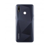 Задняя крышка Realme 3i черная Diamond Black оригинал