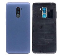 Задняя крышка Xiaomi Pocophone F1 синяя Steel Blue