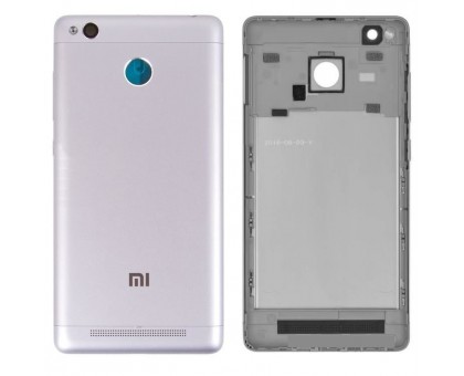 Задняя крышка Xiaomi Redmi 3s/Redmi 3 Pro серебристая оригинал