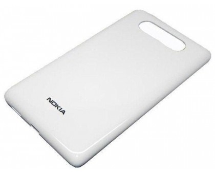 Задняя крышка Nokia 820 Lumia белая оригинал