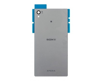 Задняя крышка Sony E6833 Xperia Z5 Premium Dual Sim/E6853/E6883 серебристая Chrome