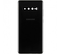 Задняя крышка Samsung G975 Galaxy S10+ черная Prism Black оригинал